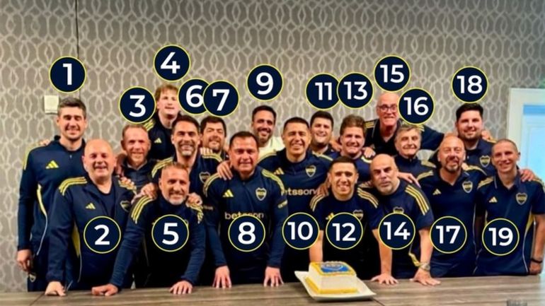 Los invitados de Juan Román Riquelme Los invitados de Juan Román Riquelme