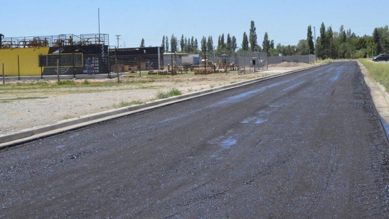 En total se pavimentarán 15 cuadras internas de ese sector.