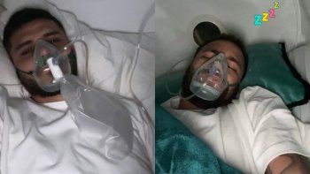 la foto de mauro icardi con mascara de oxigeno que alarmo a sus seguidores la foto de mauro icardi con mascara de oxigeno que alarmo a sus seguidores