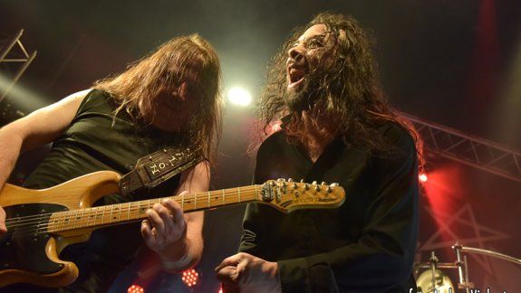 Claudio OConnor y el Tano Romano, en acción.&nbsp;