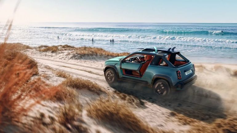 Renault 4 JP4x4 Concept. Renault 4 JP4x4 Concept.
