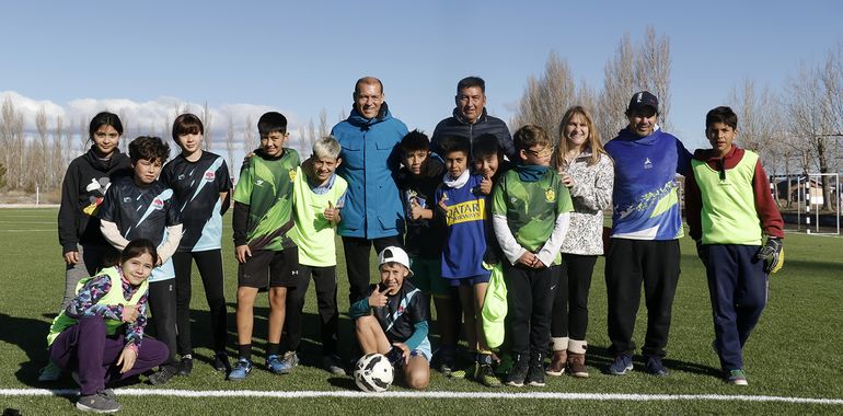 Inauguración de la cancha de césped sintético de Paso Aguerre. Inauguración de la cancha de césped sintético de Paso Aguerre.