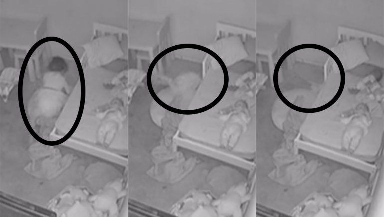 TikTok: documentó como un fantasma acecha a su pequeña hija