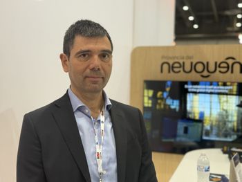 El ministro de Energía, Gustavo Medele, acompaña a la delegación neuquina en Houston.