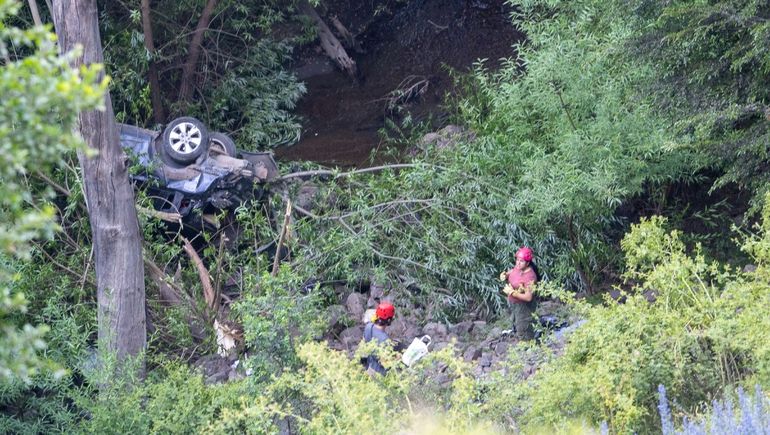 El trágico accidente ocurrió en el camino a Quila Quina / Fotos