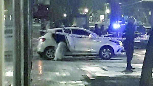 Blas Correa iba en auto con 4 amigos. Eludieron un control y les dispararon.