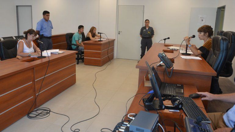 Las dos audiencias se realizaron en una de las 11 salas de garantías que tiene la Ciudad Judicial. Además