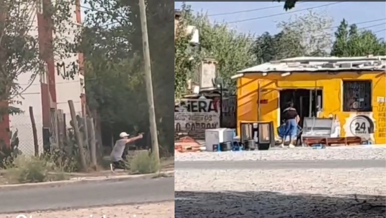 Extrema tensión en Parque Industrial: el ex de Luciana Muñoz fue demorado tras una balacera a su barbería