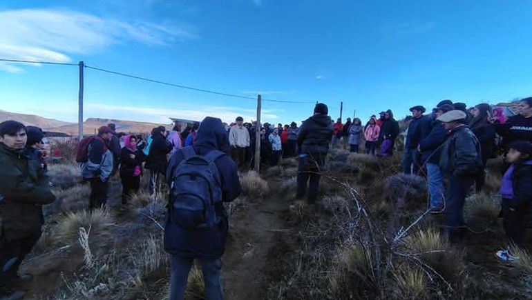 Sigue el conflicto por la toma de tierras municipales en Aluminé.