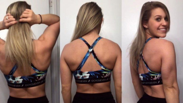 Victoria DAriano tiene 24 años y es una instagrammer famosa por sus clases de fitness en la red social.