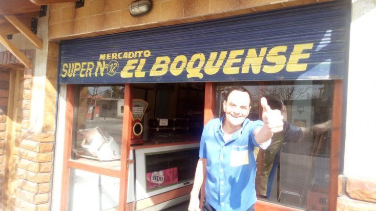 Carlitos, el dueño del Mercado El Boquense, una historia de pasión y superación ante el drama