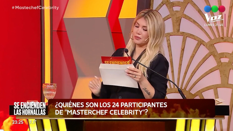 Wanda Nara confirmó a los primeros 20 confirmados en MasterChef