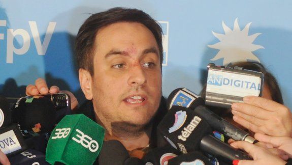 El diputado nacional del Frente para la Victoria, Juan Cabandié.