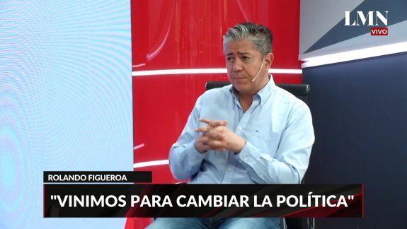 Rolando Figueroa: Vinimos para cambiar la política