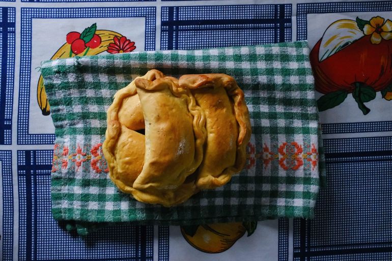 Empanadas de mote. Empanadas de mote.