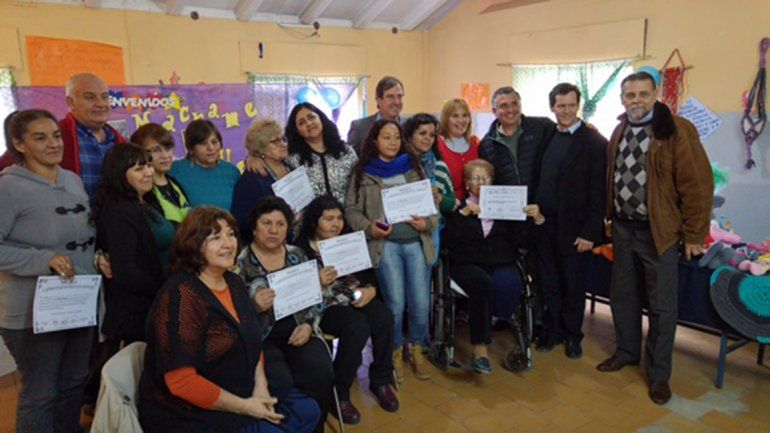 Participantes de los programas de capacitación.