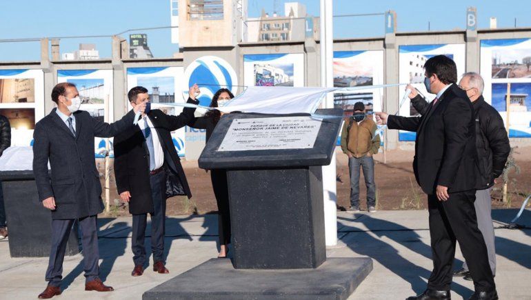 En el aniversario de Neuquén, Gutiérrez y Gaido inauguraron el Parque en la ex U9