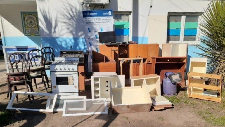 Desvalijaron una cabaña en San Martín de los Andes, y el botín apareció en Mardel