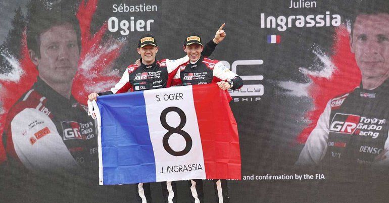 Sebastien Ogier alcanzó su octavo título en el Rally Mundial