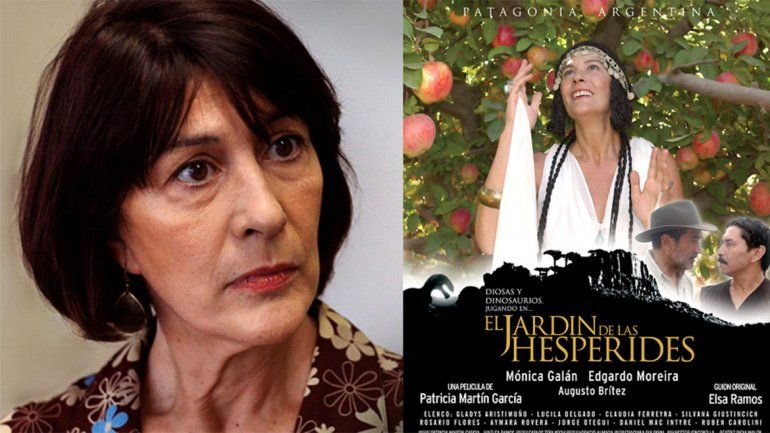 Murió Mónica Galán, protagonista del film neuquino El jardín de las hespérides