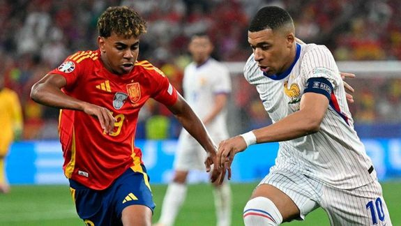 Lamine Yamal y Kylian Mbappe dieron show en España vs Francia.