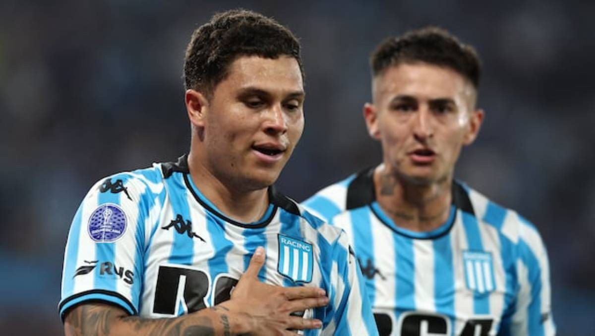 El mensaje que dejó Juanfer Quintero tras no jugar para Racing este fin de semana