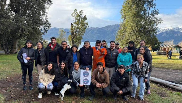 Carlos Quintriqueo salió a buscar afiliaciones para su partido, tras el cruce con una jueza federal