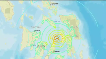 Hubo un fuerte registro de un terremoto en Filipinas Hubo un fuerte registro de un terremoto en Filipinas