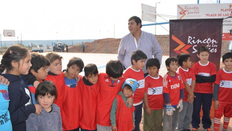 El intendente Marcelo Rucci presenció el acto.