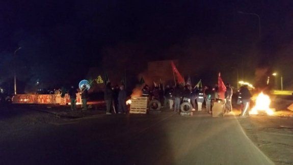 Levantaron el corte en Ruta 7 para marchar al Monumento