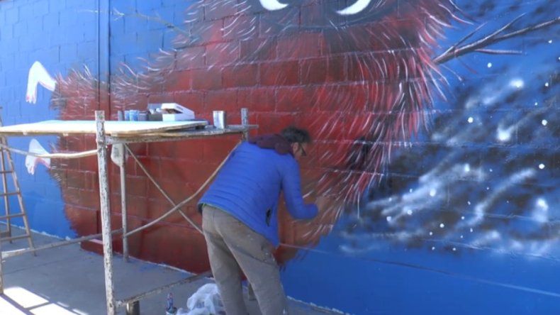 murio juan chavetta, el reconocido artista que dejo su huella en las paredes de cipolletti