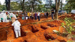 Sigue creciendo la cantidad de muertos en Brasil y aún no llegó el pico