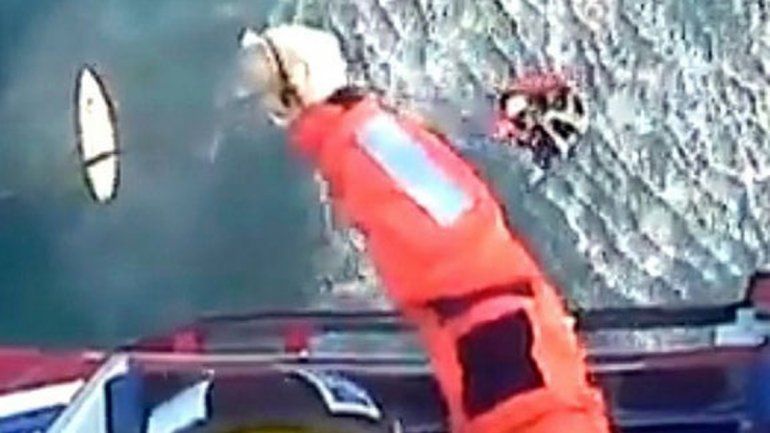 Un helicóptero lo visualizó unas horas antes de que anocheciera.