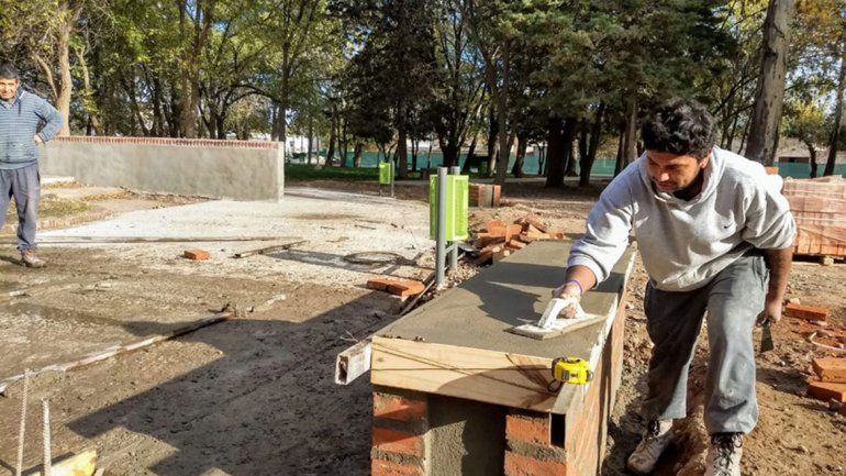 Centenario: dejarán como nueva a la plaza Chos Malal