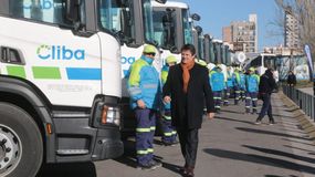 El intendente Mariano Gaido al lanzar el nuevo sistema de recolección de residuos en Neuquén / Foto Archivo | LM Neuquen El intendente Mariano Gaido al lanzar el nuevo sistema de recolección de residuos en Neuquén / Foto Archivo