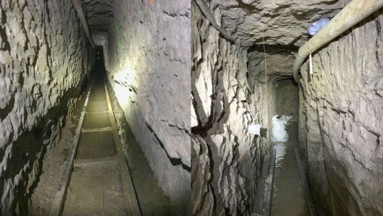 El narco túnel más largo que unió México y EE.UU.