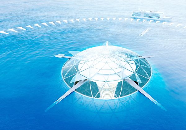 Para Japón, la ciudad del futuro está  bajo el océano