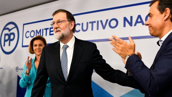 El viernes había sido apartado de su cargo como jefe del gobierno español.