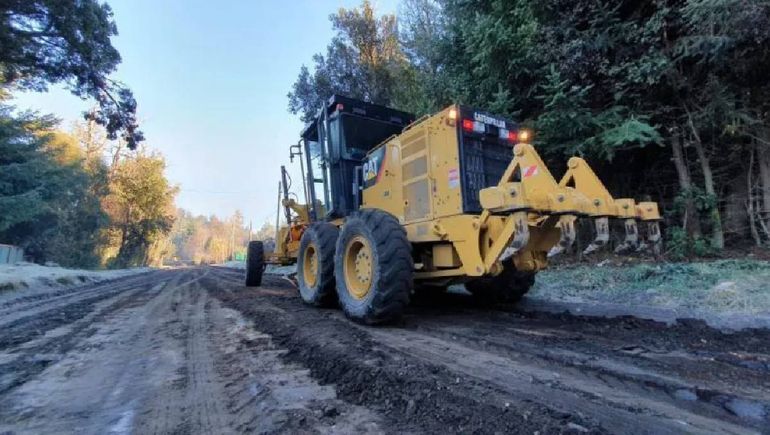 Echaron a un chofer de una motoniveladora por haberse ido a dormir la siesta.