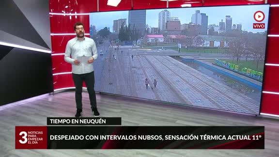 ¿Continúan las lluvias en Neuquén?