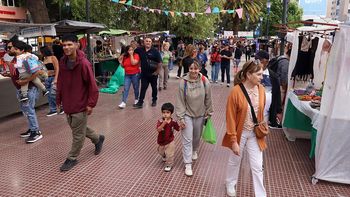 en 21 fotos, asi arranco la feria de artesanos de neuquen