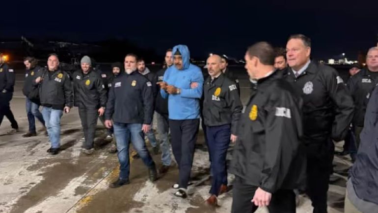 Maduro fue detenido en el marco de un operativo estadounidense que ahora llegó a los tribunales de Comodoro Py, Maduro fue detenido en el marco de un operativo estadounidense que ahora llegó a los tribunales de Comodoro Py,