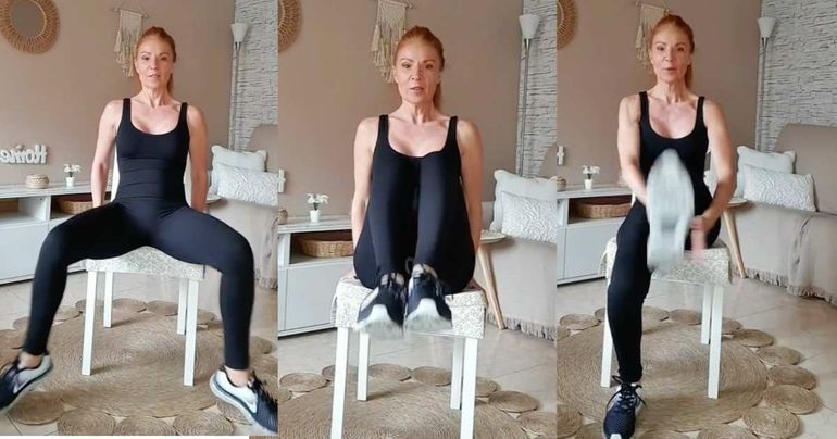 Este ejercicio está recomendado para mayores de 50 años o personas con movilidad reducida. Este ejercicio está recomendado para mayores de 50 años o personas con movilidad reducida.