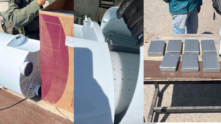 La cocaína fue secuestrada y puesta a disposición de la Justicia. La cocaína fue secuestrada y puesta a disposición de la Justicia.