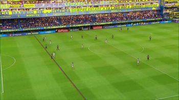 El VAR anuló el 2-1 de Boca por un fino offside. El VAR anuló el 2-1 de Boca por un fino offside.