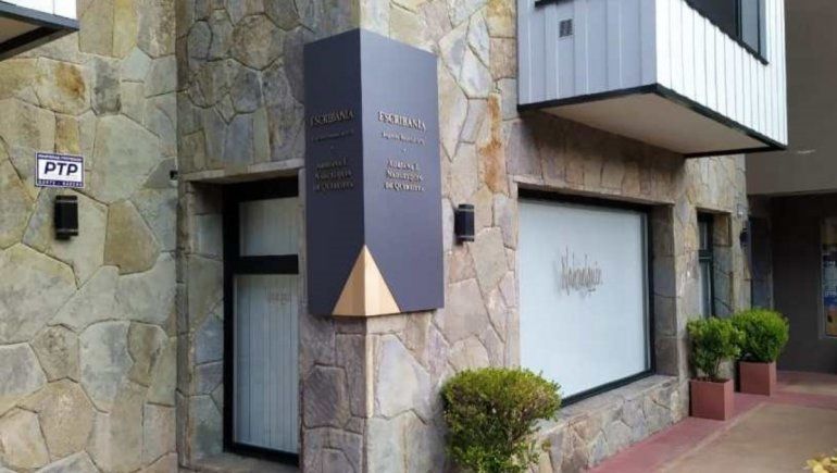 Ladrones capitalinos roban $100 mil de una escribanía en San Martín