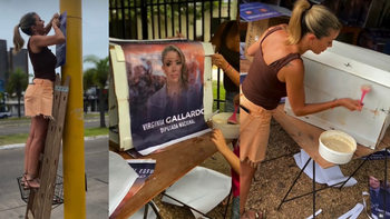 Polémica por las cuchas que armó Virginia Gallardo para perros callejeros Polémica por las cuchas que armó Virginia Gallardo para perros callejeros