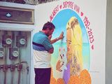 Mural en Playa del Carmen recordará por siempre a Agostina Jalabert