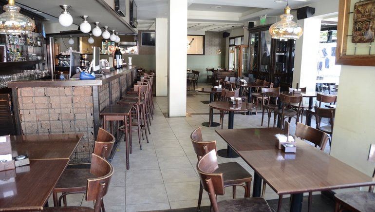 Los comercios gastronómicos no venden ni el 10% habitual