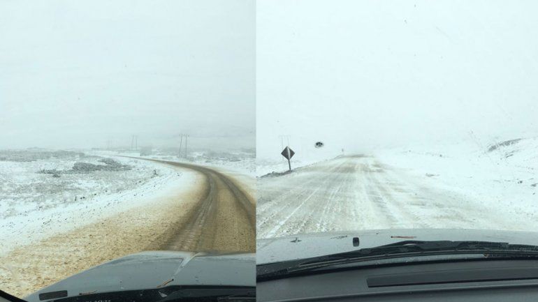 Ruta 13, entre Primeros Pinos y El atravesado. Ruta 13, entre Primeros Pinos y El atravesado.